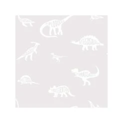 Dutch Wallcoverings - Over The Rainbow- Dino Grey - 0,53x10,05m