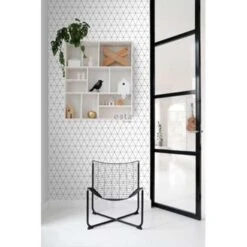 ESTAhome Behang - Grafische Driehoeken - Wit En Zwart - 0.53 X 10.05 M 6 ESTAhome Behang - Grafische Driehoeken - Wit En Zwart - 0.53 X 10.05 M -Sanders & Sanders winkel 1675174829 0102