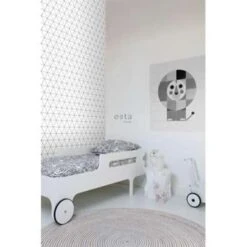 ESTAhome Behang - Grafische Driehoeken - Wit En Zwart - 0.53 X 10.05 M 7 ESTAhome Behang - Grafische Driehoeken - Wit En Zwart - 0.53 X 10.05 M -Sanders & Sanders winkel 1675174829 0103
