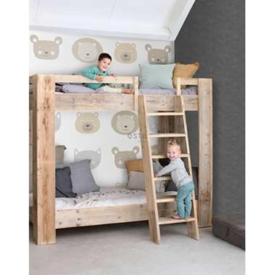 ESTAhome Behang - Dierenkoppen - Beige, Bruin En Grijs - 0.5 X 8.37 M - Afbeelding 3