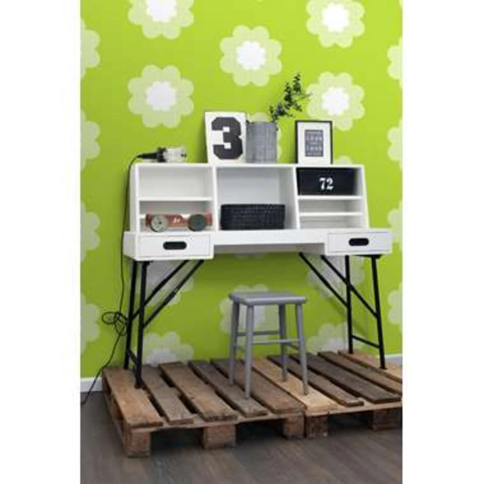 ESTAhome Behang - Kanten Bloemen - Limegroen - 53 Cm X 10,05 M - Afbeelding 3