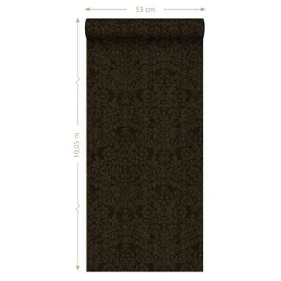 Origin Behang - Ornamenten - Zwart - 53 Cm X 10,05 M - Afbeelding 4