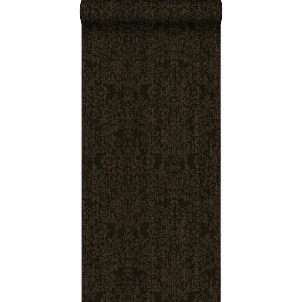 Origin Behang - Ornamenten - Zwart - 53 Cm X 10,05 M