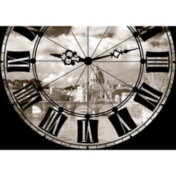 Sanders & Sanders Fotobehang - Rome - Beige En Zwart - 360 X 270 Cm