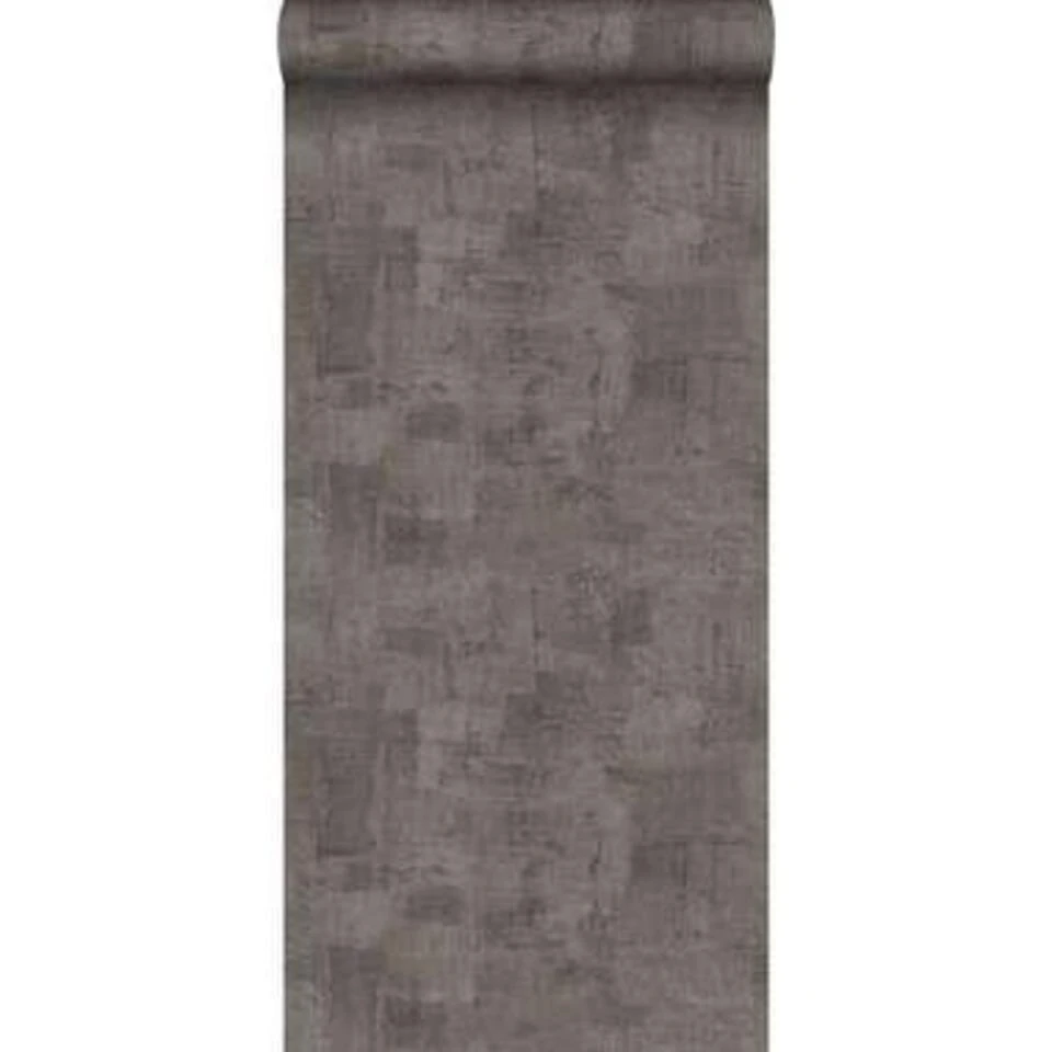 Origin Behang - Schilderachtig - Donker Taupe - 53 Cm X 10,05 M - Afbeelding 2