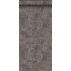 Origin Behang - Schilderachtig - Donker Taupe - 53 Cm X 10,05 M