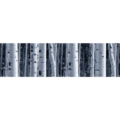 Sanders & Sanders Zelfklevende Behangrand - Berken Boomstammen