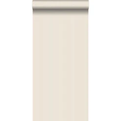 ESTAhome Behang - Fijne Streepjes - Beige - 53 Cm X 10,05 M