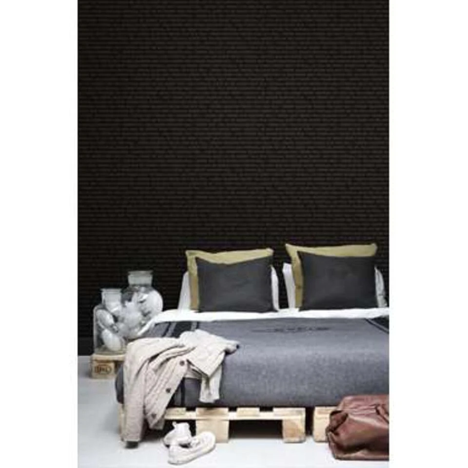 ESTAhome Behang - Sport Teksten - Donkerbruin - 53 Cm X 10,05 M - Afbeelding 4