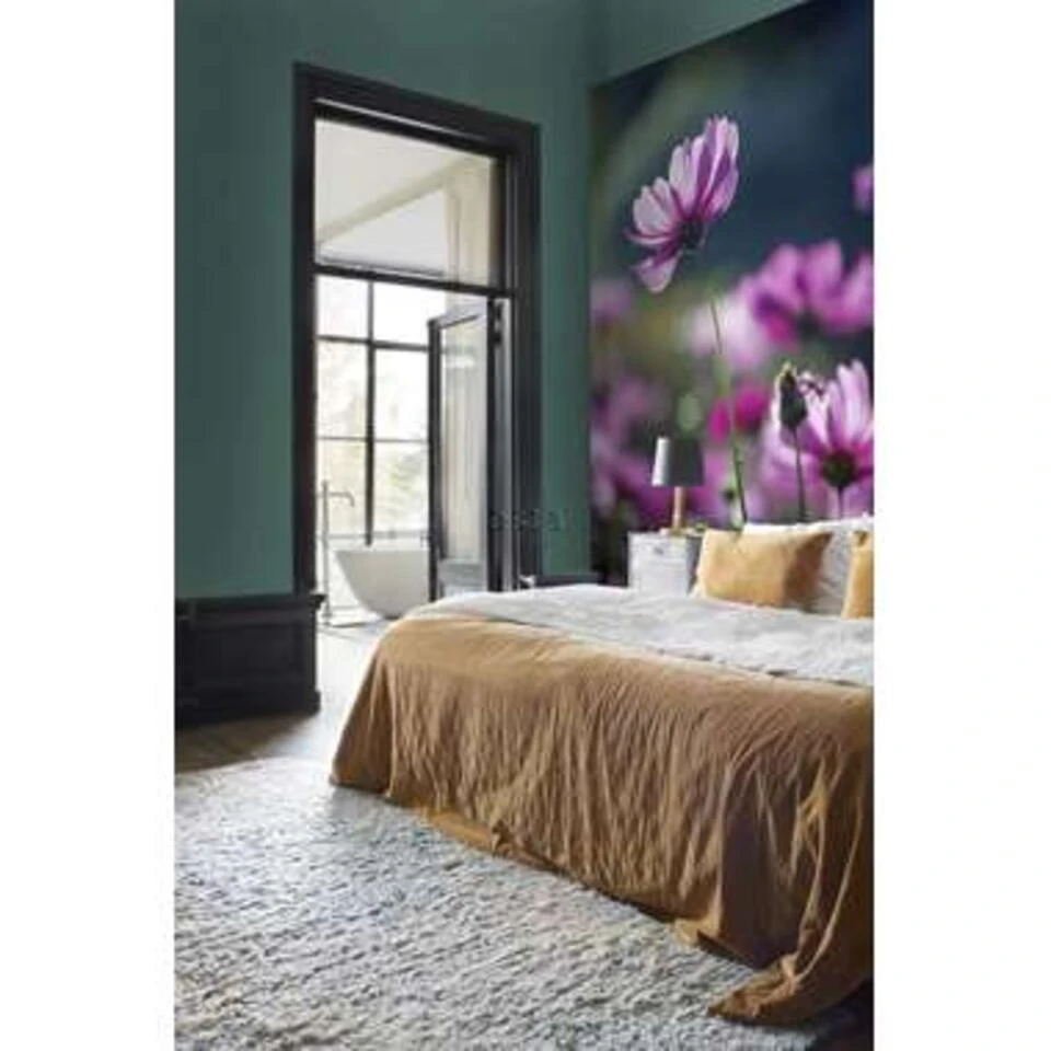ESTAhome Fotobehang - Veldbloemen - Roze - 186 Cm X 279 M - Afbeelding 3