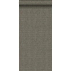 ESTAhome Behang - Krokodillenhuid - Vergrijsd Bruin - 0.53 X 10.05 M