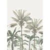 ESTAhome Fotobehang - Palmbomen - Beige, Groen - 2 X 2.79 M