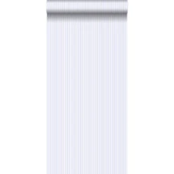 ESTAhome Behang - Fijne Strepen - Zacht Blauw - 53 Cm X 10,05 M