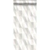 ESTAhome Behang - Driehoeken - Zilver, Grijs, Beige - 53 Cm X 10.05 M