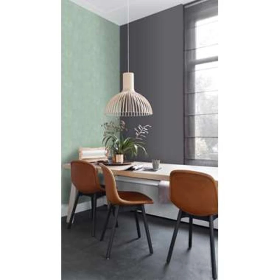 ESTAhome Behang - Geschilderd Effect - Celadon Groen - 0.53 X 10.05 M - Afbeelding 3