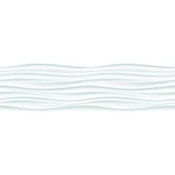 Sanders & Sanders Zelfklevende Behangrand - Grafische Print - Wit