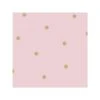 Dutch Wallcoverings - Make Believe Dotty Roze/goud - 0,53x10,05m
