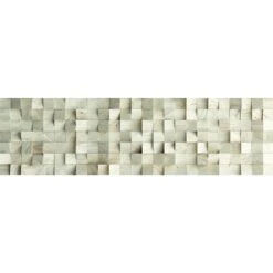 Sanders & Sanders Zelfklevende Behangrand - Vierkante Stukjes Hout