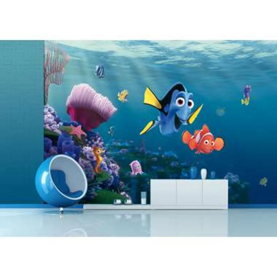 Disney Fotowand - Finding Dory - Blauw - 360 X 254 Cm - Afbeelding 2