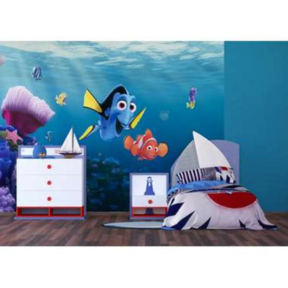 Disney Fotowand - Finding Dory - Blauw - 360 X 254 Cm - Afbeelding 3