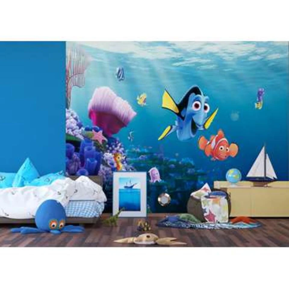 Disney Fotowand - Finding Dory - Blauw - 360 X 254 Cm - Afbeelding 4