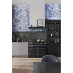 ESTAhome Behang XXL - Grote Tegels - Delfts Blauw - 46,5 Cm X 8,35 M 6 ESTAhome Behang XXL - Grote Tegels - Delfts Blauw - 46,5 Cm X 8,35 M -Sanders & Sanders winkel 1953871509 0102