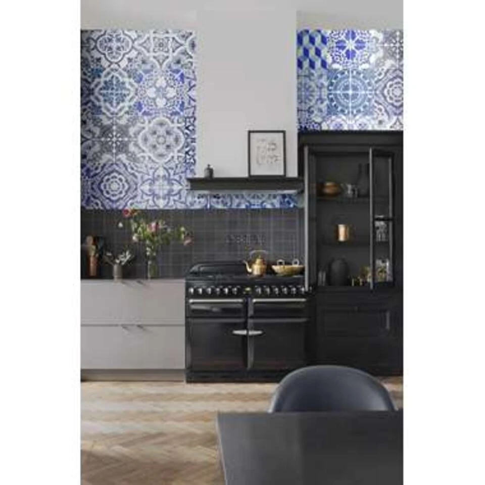 ESTAhome Behang XXL - Grote Tegels - Delfts Blauw - 46,5 Cm X 8,35 M 3 ESTAhome Behang XXL - Grote Tegels - Delfts Blauw - 46,5 Cm X 8,35 M - Afbeelding 3