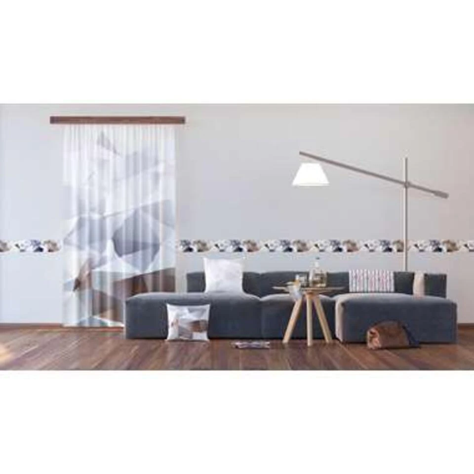 Sanders & Sanders Zelfklevende Behangrand - Grafische Print - Afbeelding 2